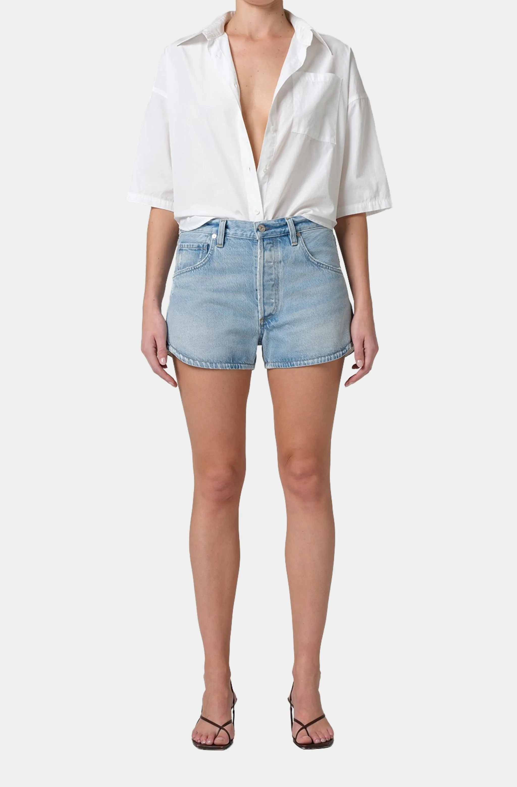 Abita Curved Hem Short