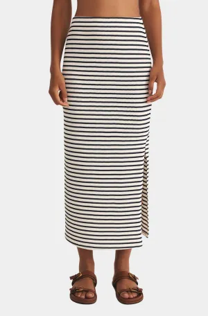 Ainslie Stripe Midi Skirt