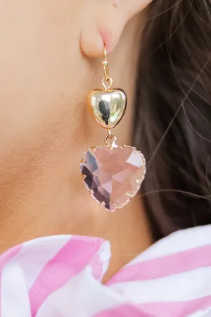 Apply Yourself Pink Earrings