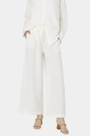 Birdie Linen Wide Leg Trouser