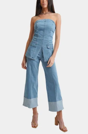 Brigitte Denim Top