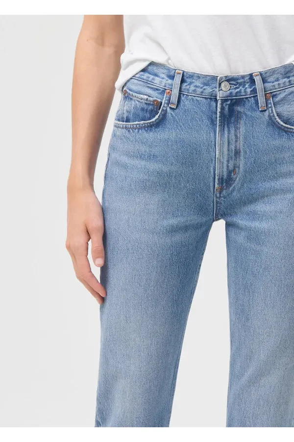 Cherie High Rise Straight Jean