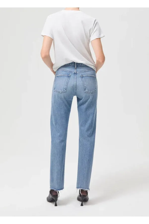 Cherie High Rise Straight Jean