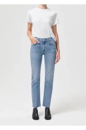 Cherie High Rise Straight Jean