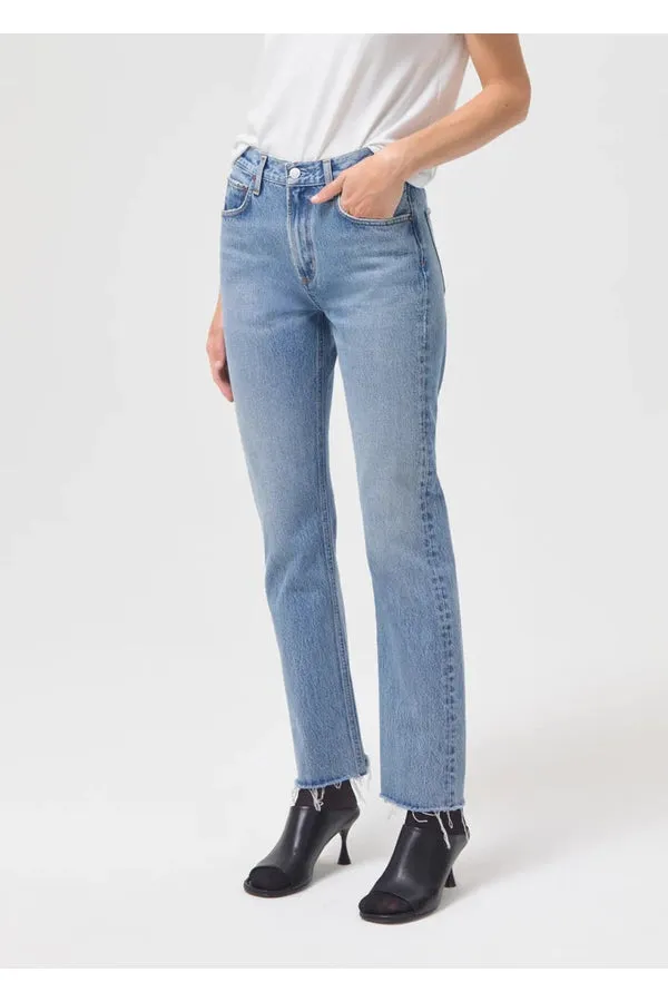 Cherie High Rise Straight Jean