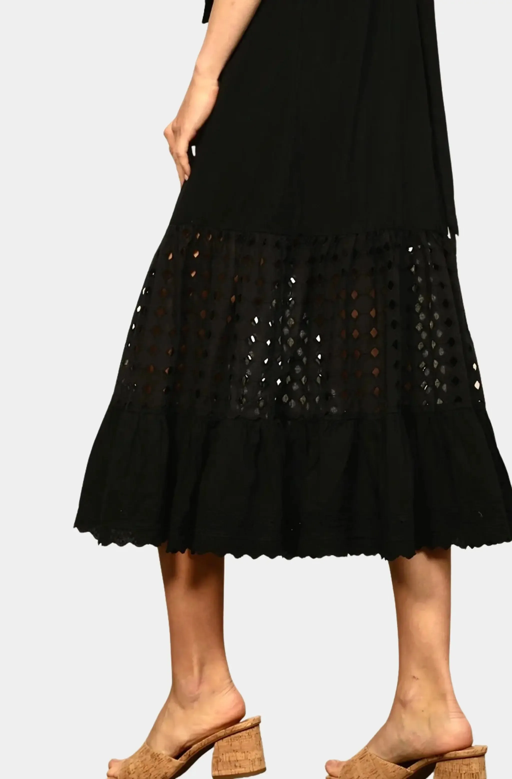 Costa Coquette Midi Dress