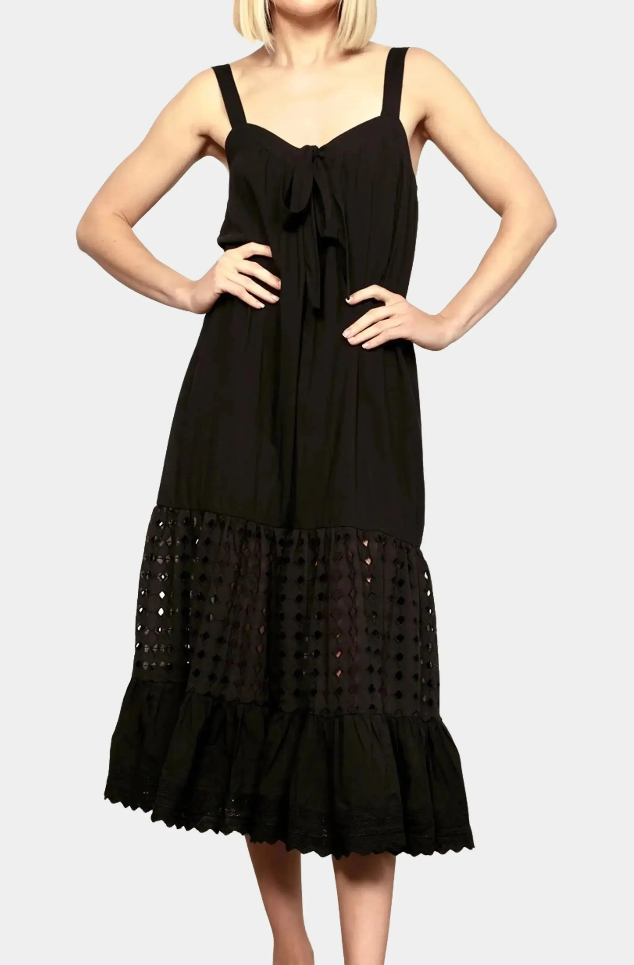 Costa Coquette Midi Dress