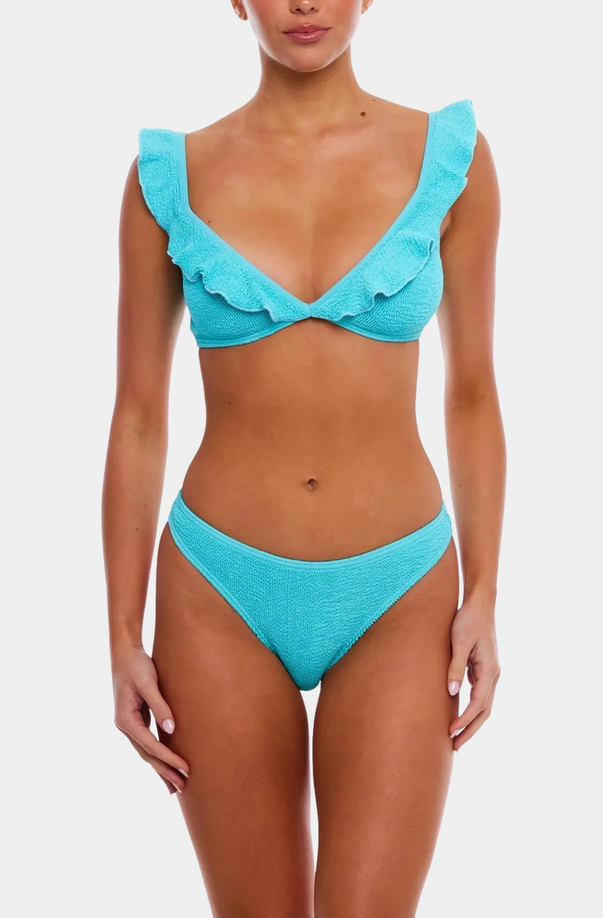 Cozumel Ruffles One Size Bikini Top