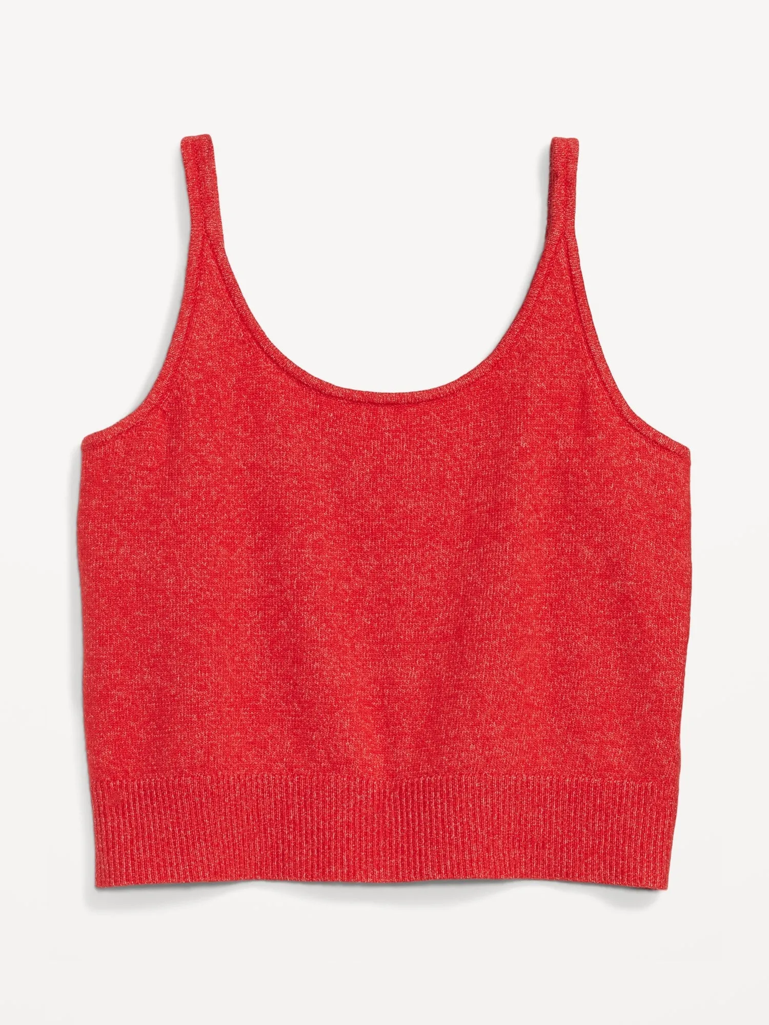 Cozy Cropped Sweater Tank Top for Women Old-Navy