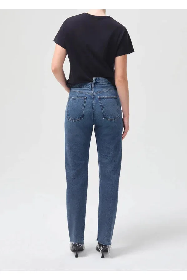 Criss Cross Straight Leg Jean