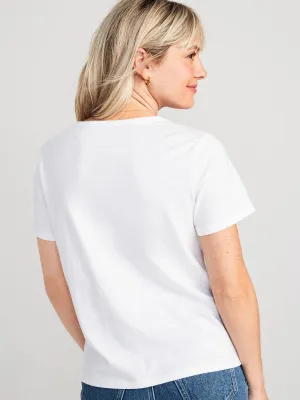 EveryWear V-Neck T-Shirt 2-Pack for Women Old-Navy