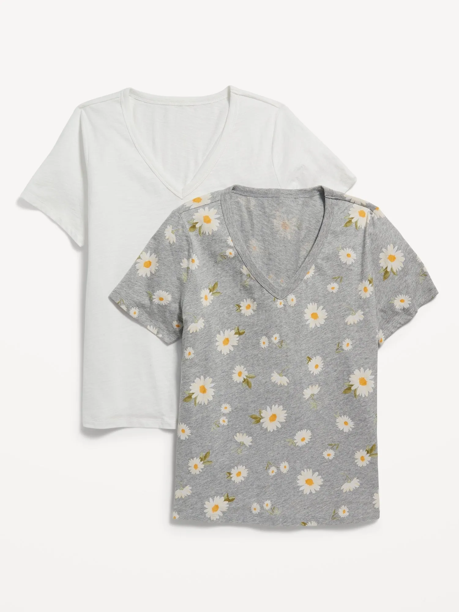 EveryWear V-Neck T-Shirt 2-Pack for Women Old-Navy