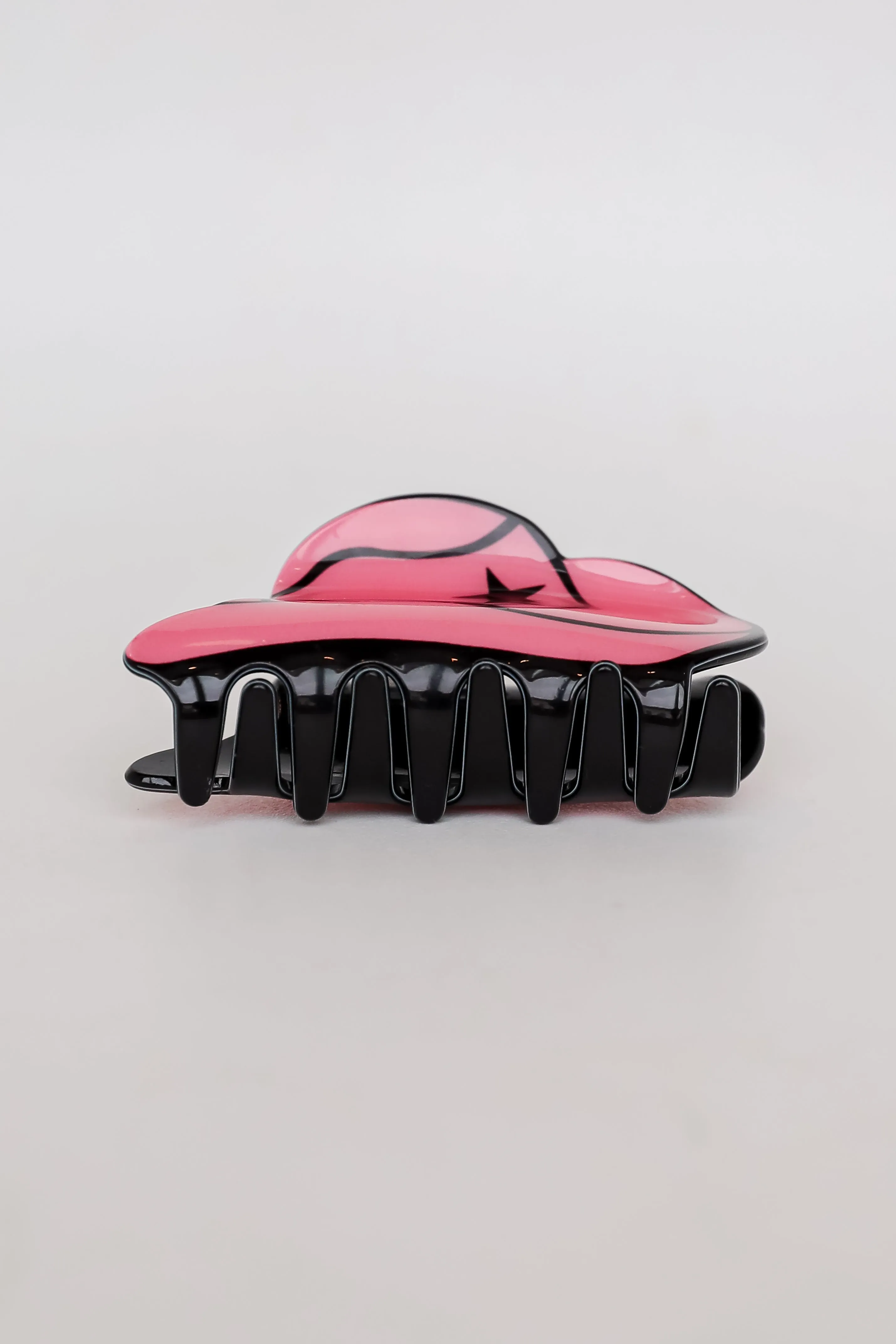 FINAL SALE - Wild Wild West Pink Cowboy Hat Claw Hair Clip