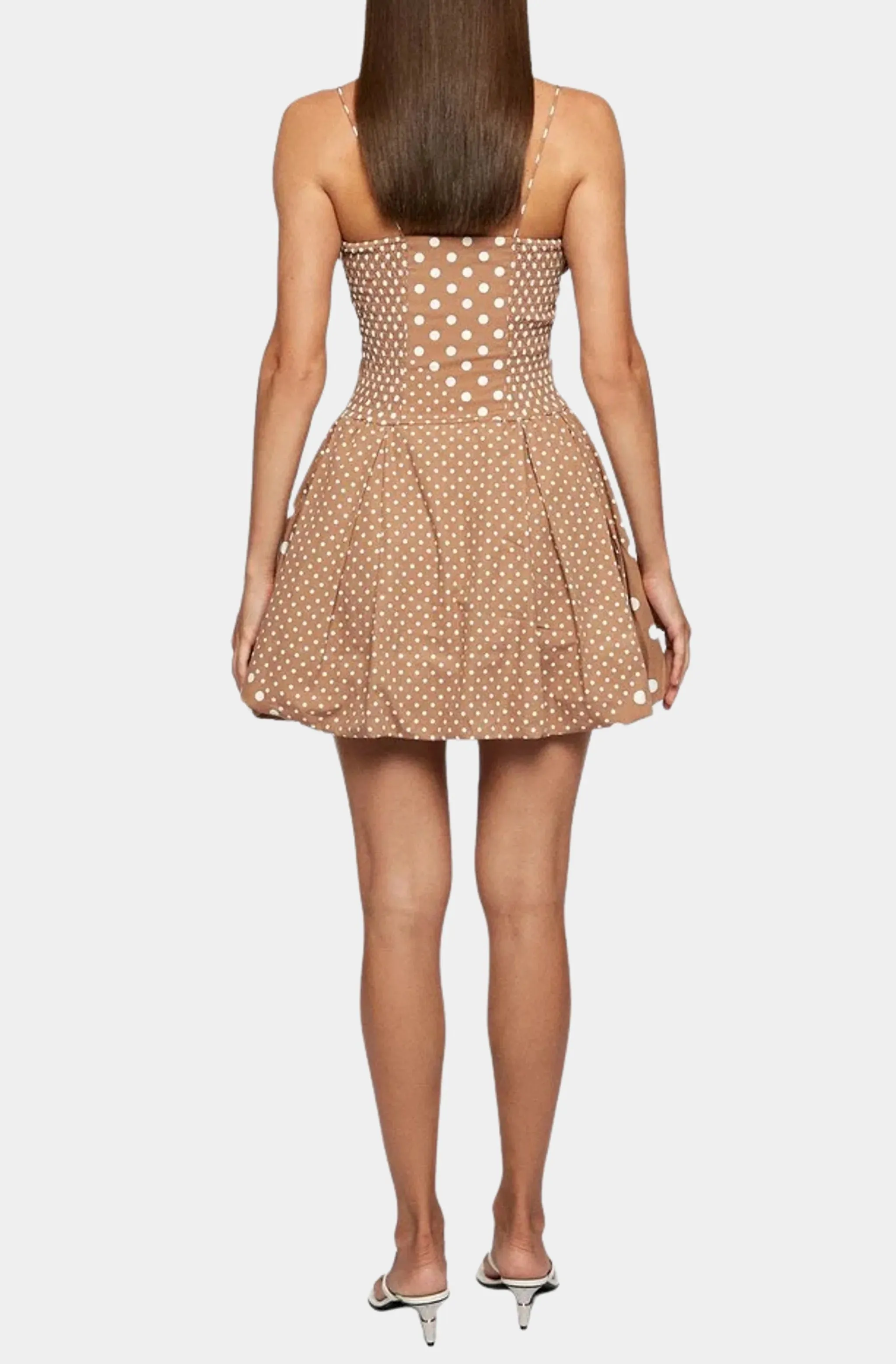 Fitted Balloon Mini Dress