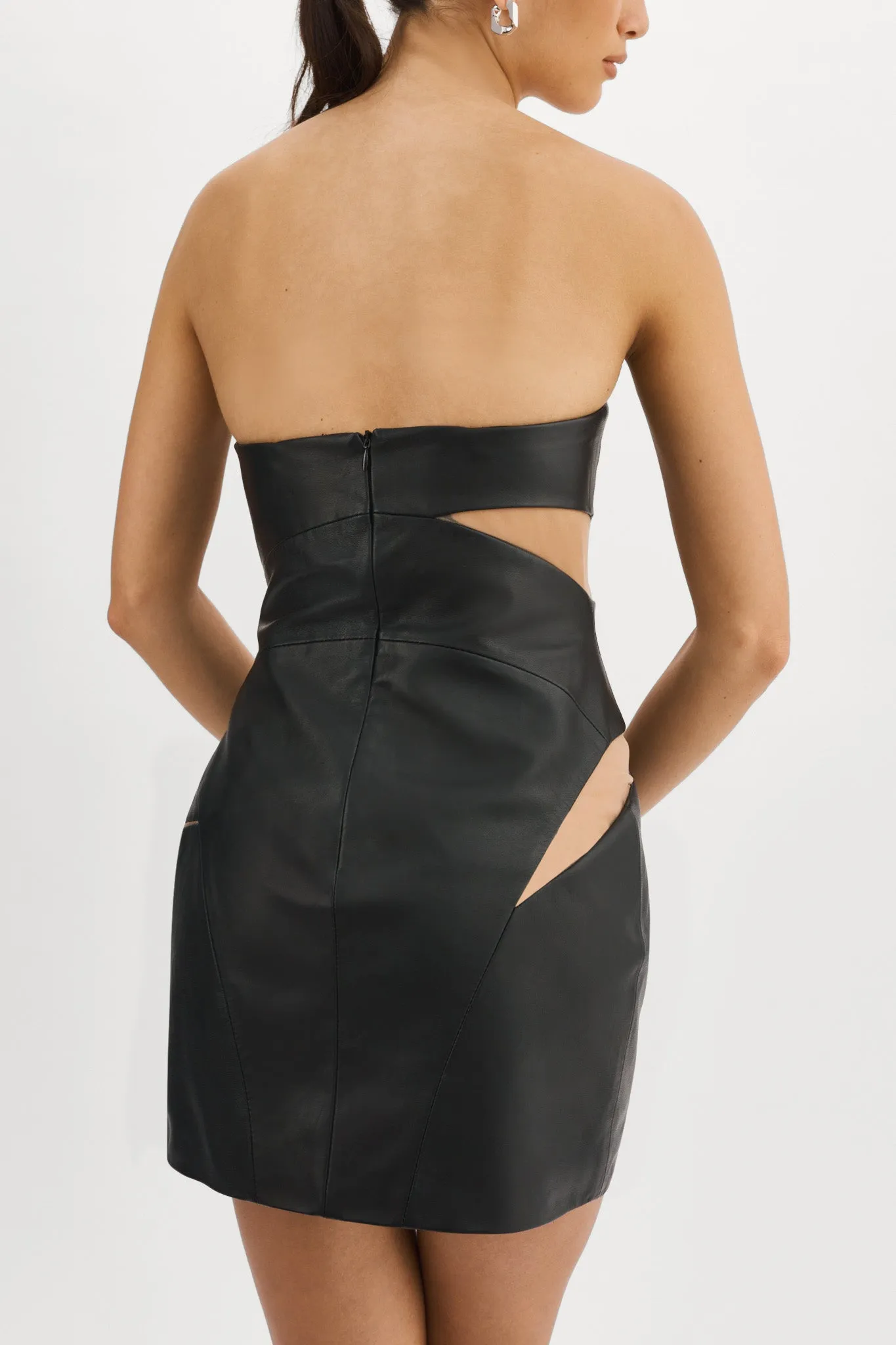 GARBINA | Leather Dress