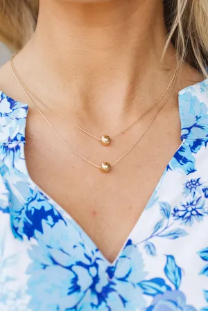 Get Familiar Gold Layered Necklace