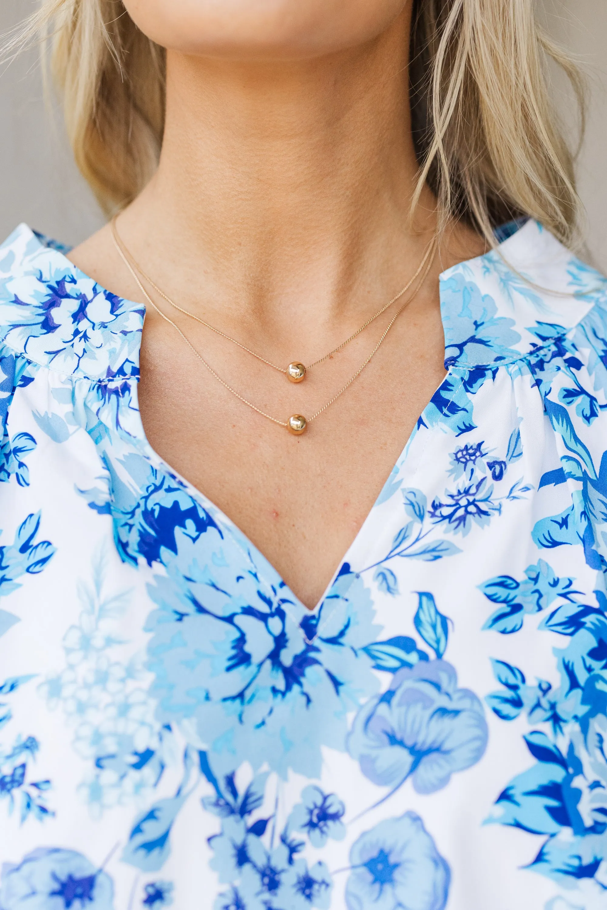 Get Familiar Gold Layered Necklace