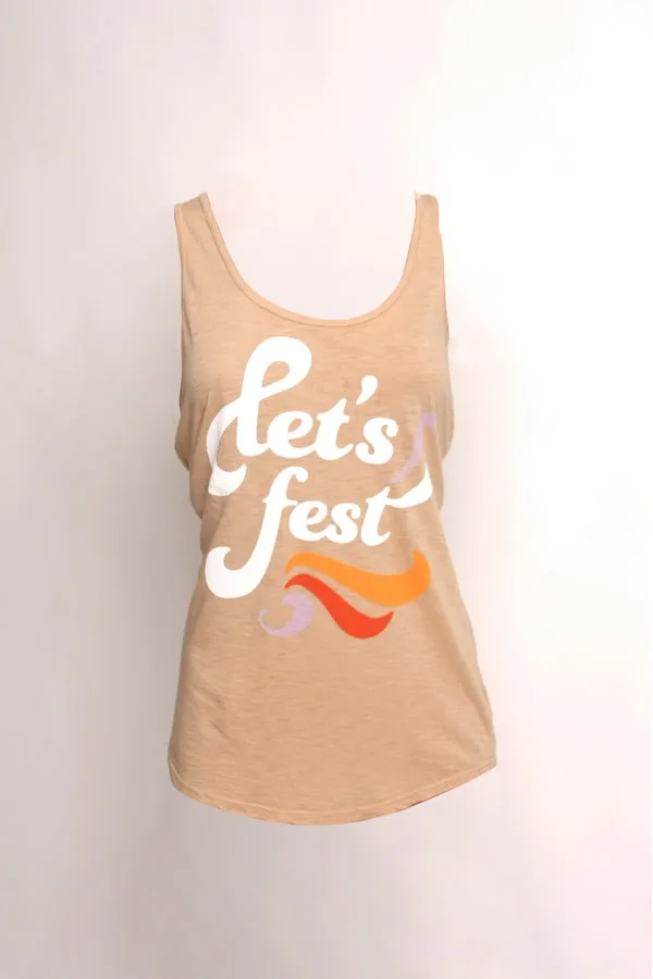 Hemline Exclusive Let's Fest Tank