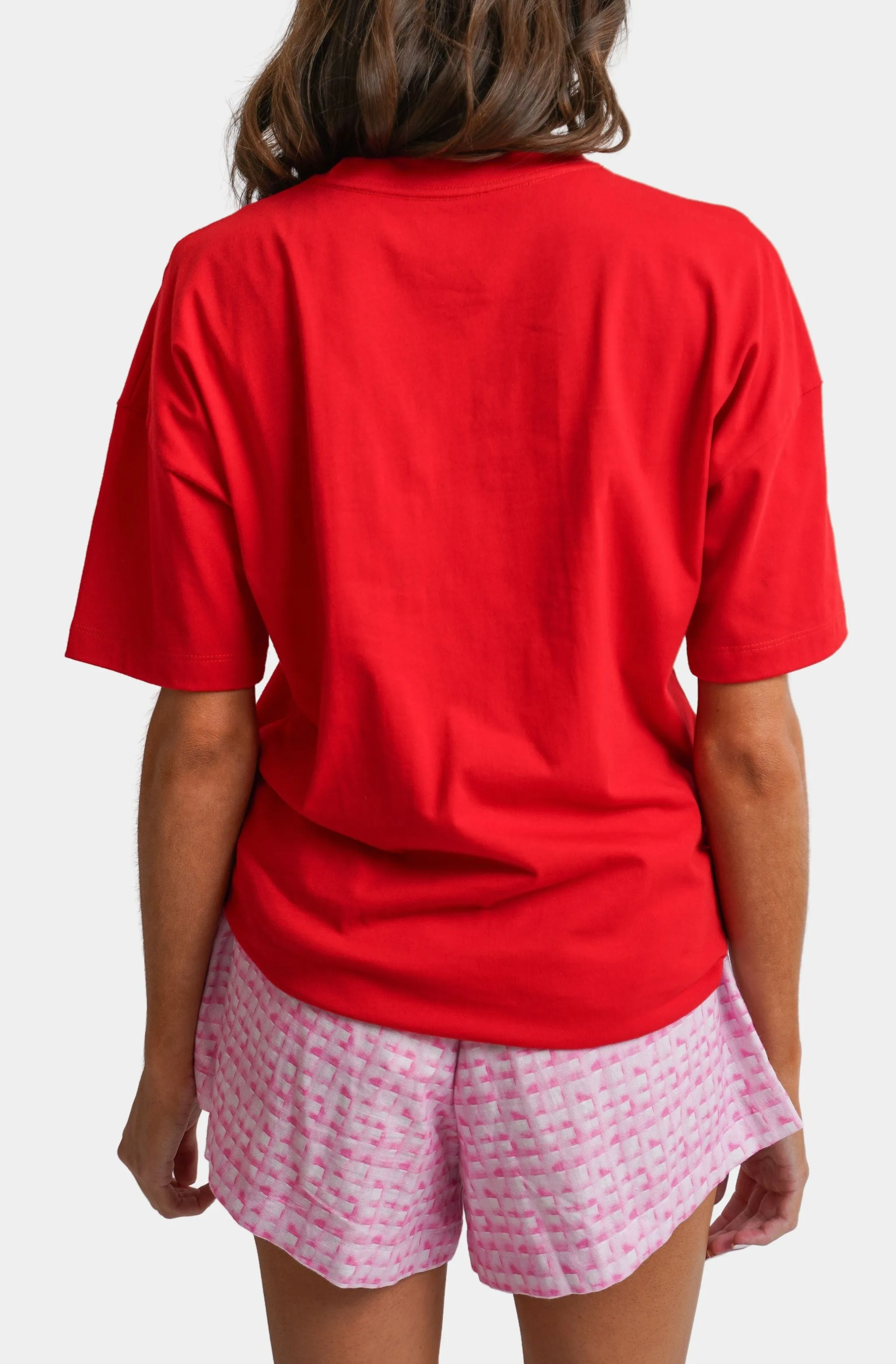 Hemline Exclusive Oversized Graphic Tee