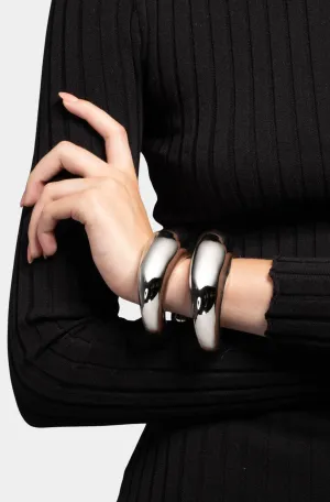 Large Molten Hinged Cuff