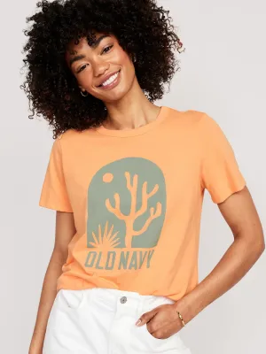 Logo Graphic T-Shirt for Women