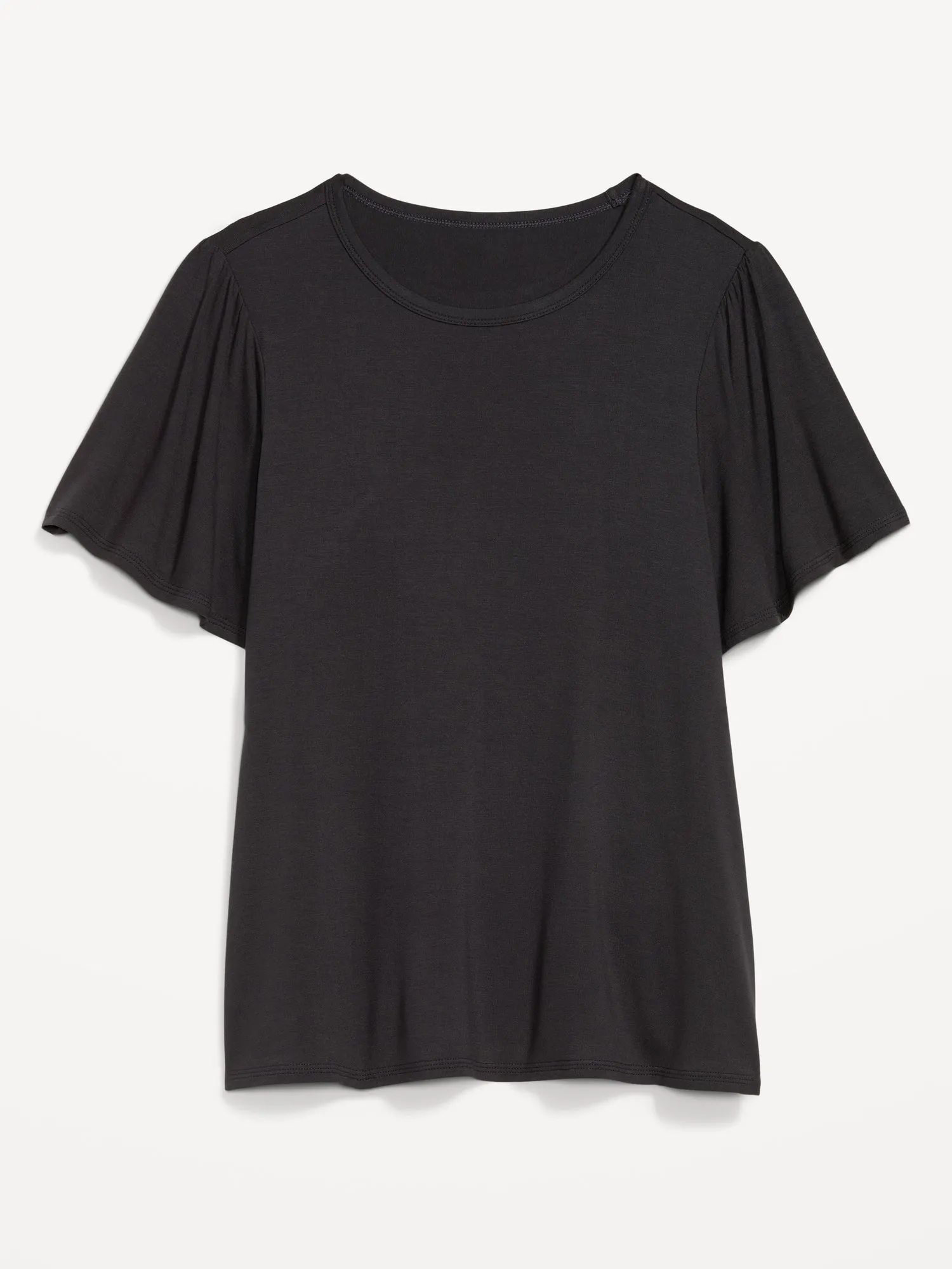 Luxe Flutter-Sleeve Top for Women Old-Navy