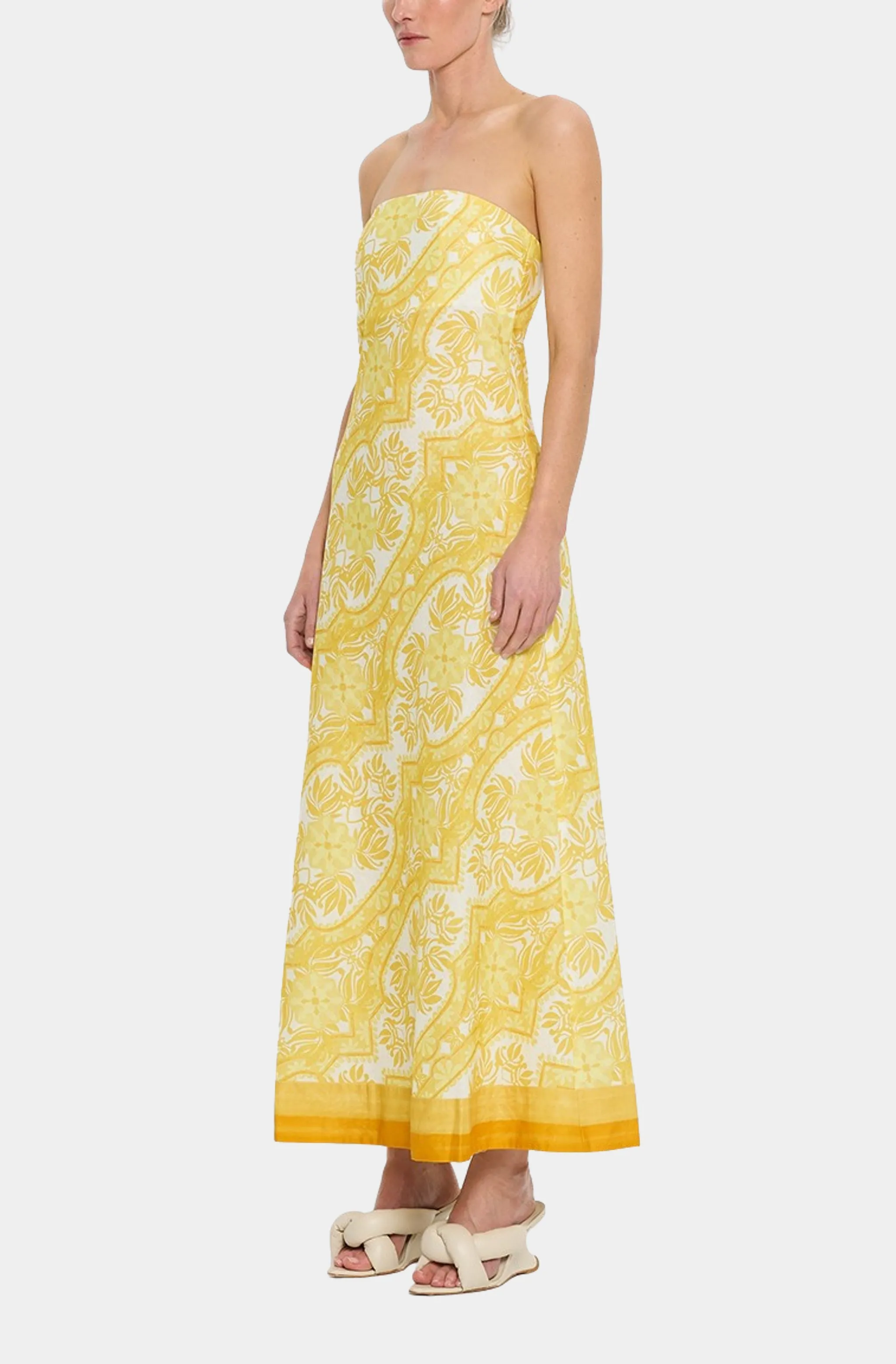 Madeline Strapless Maxi Dress