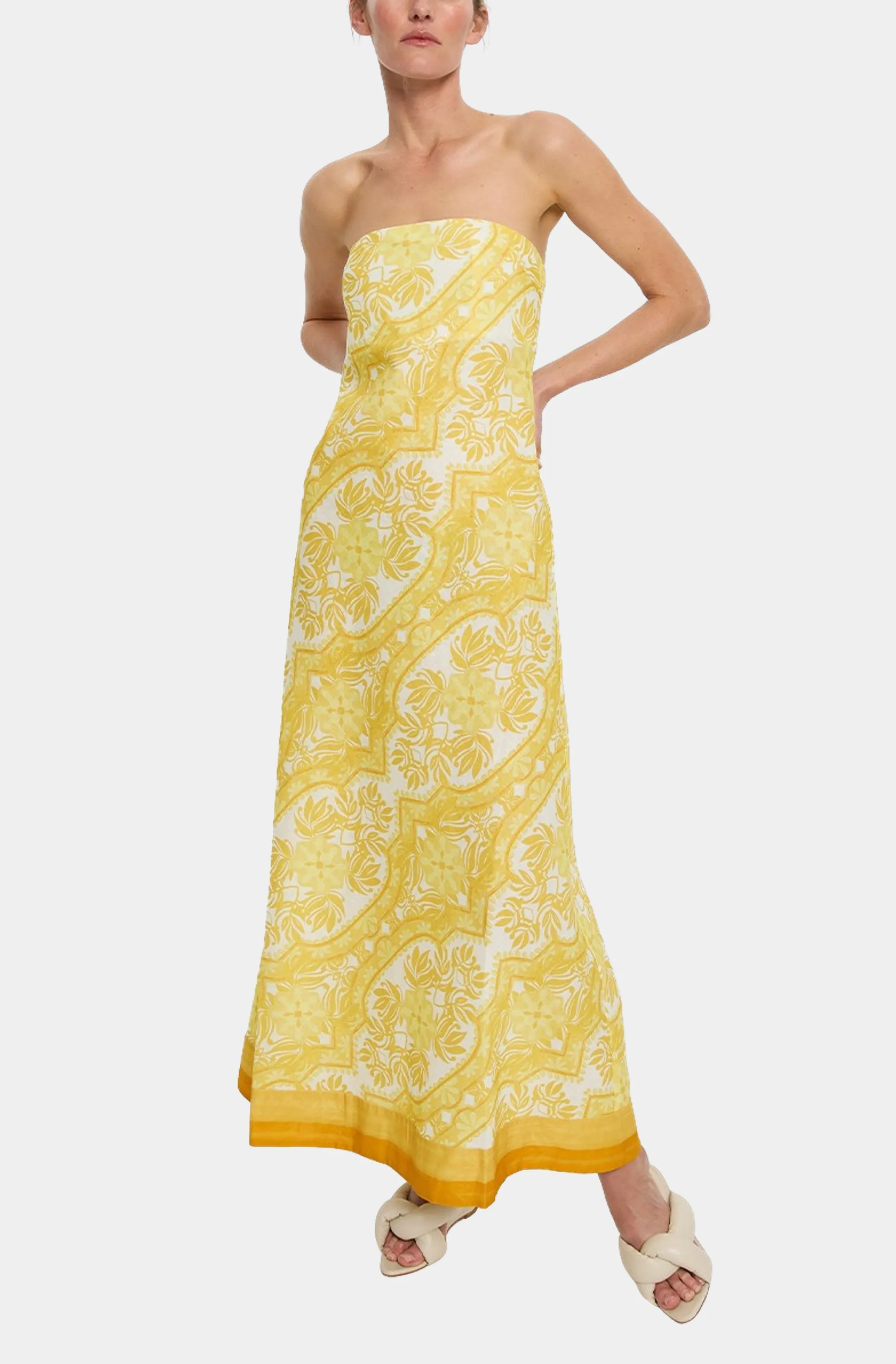 Madeline Strapless Maxi Dress
