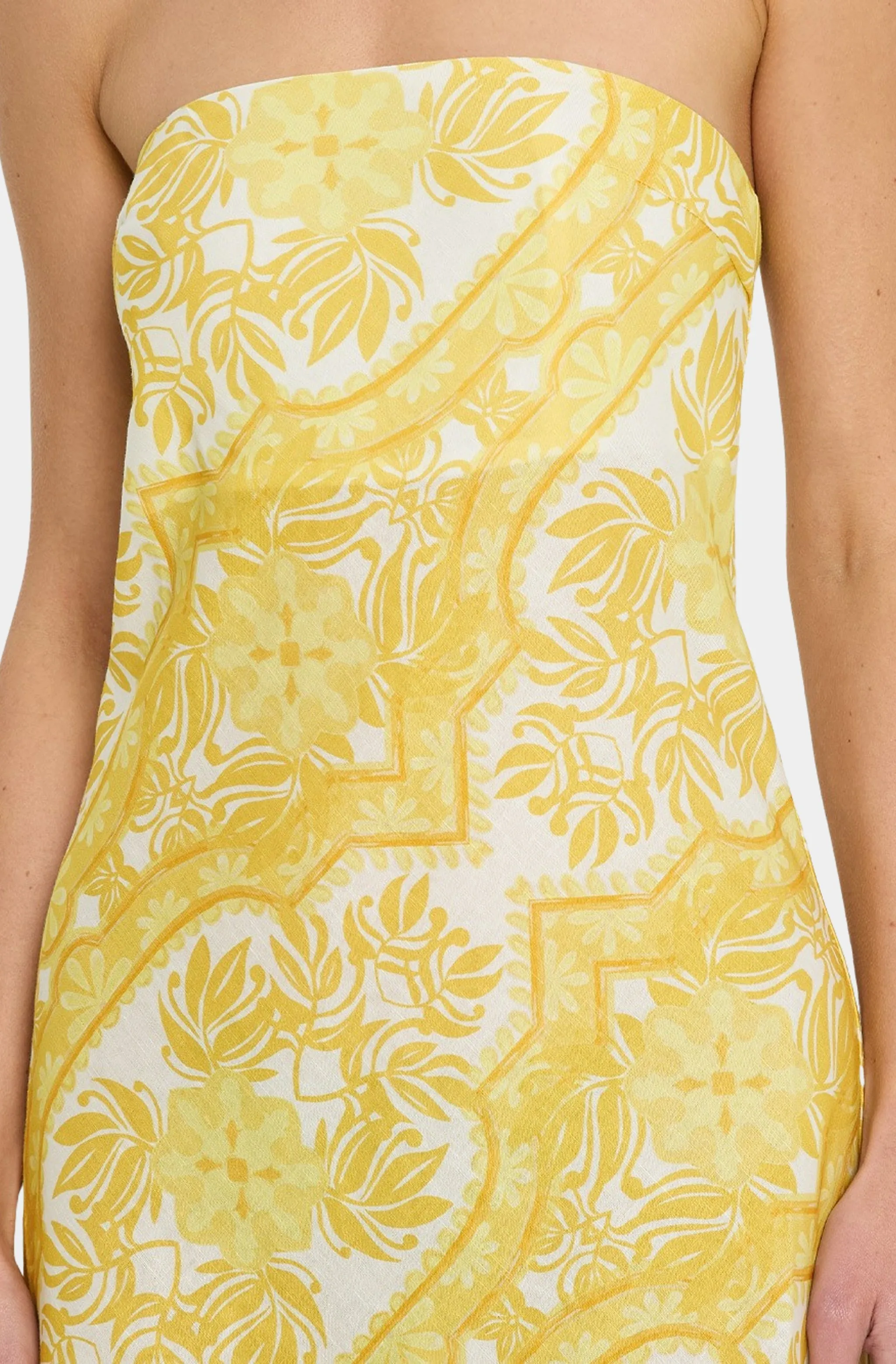 Madeline Strapless Maxi Dress