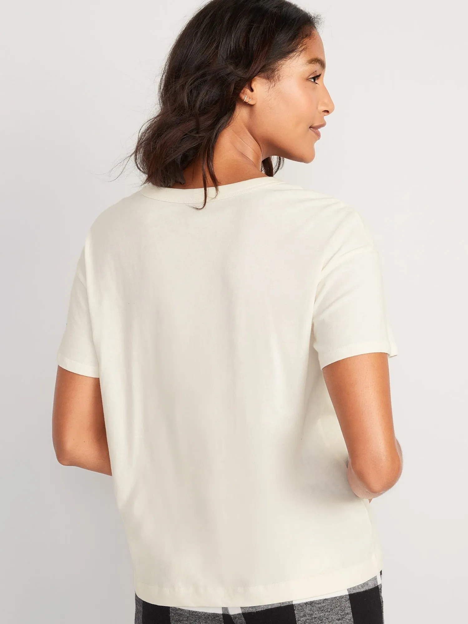 Matching Holiday Graphic Easy T-Shirt for Women Old-Navy