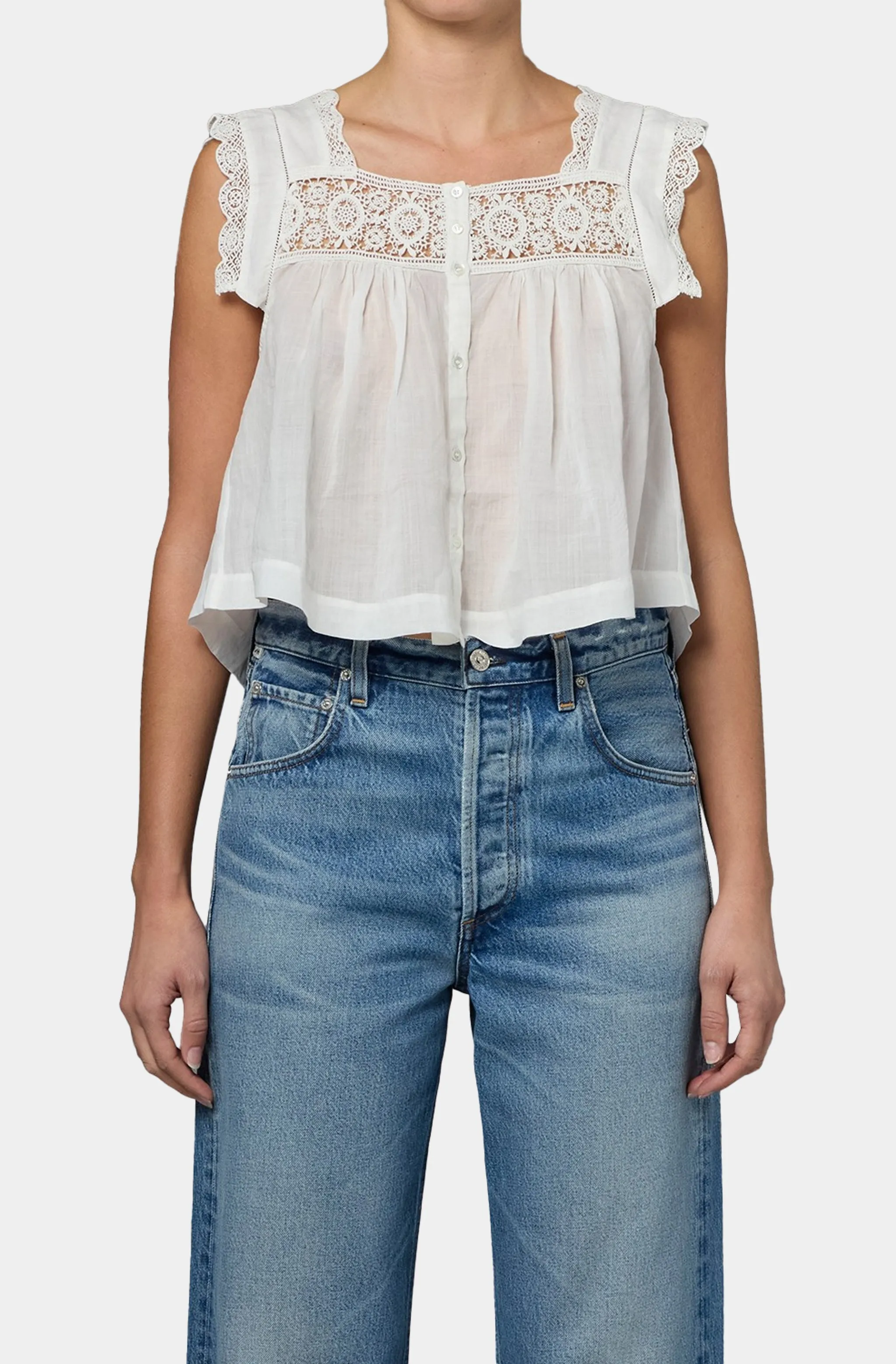 Mia Embroidered Top