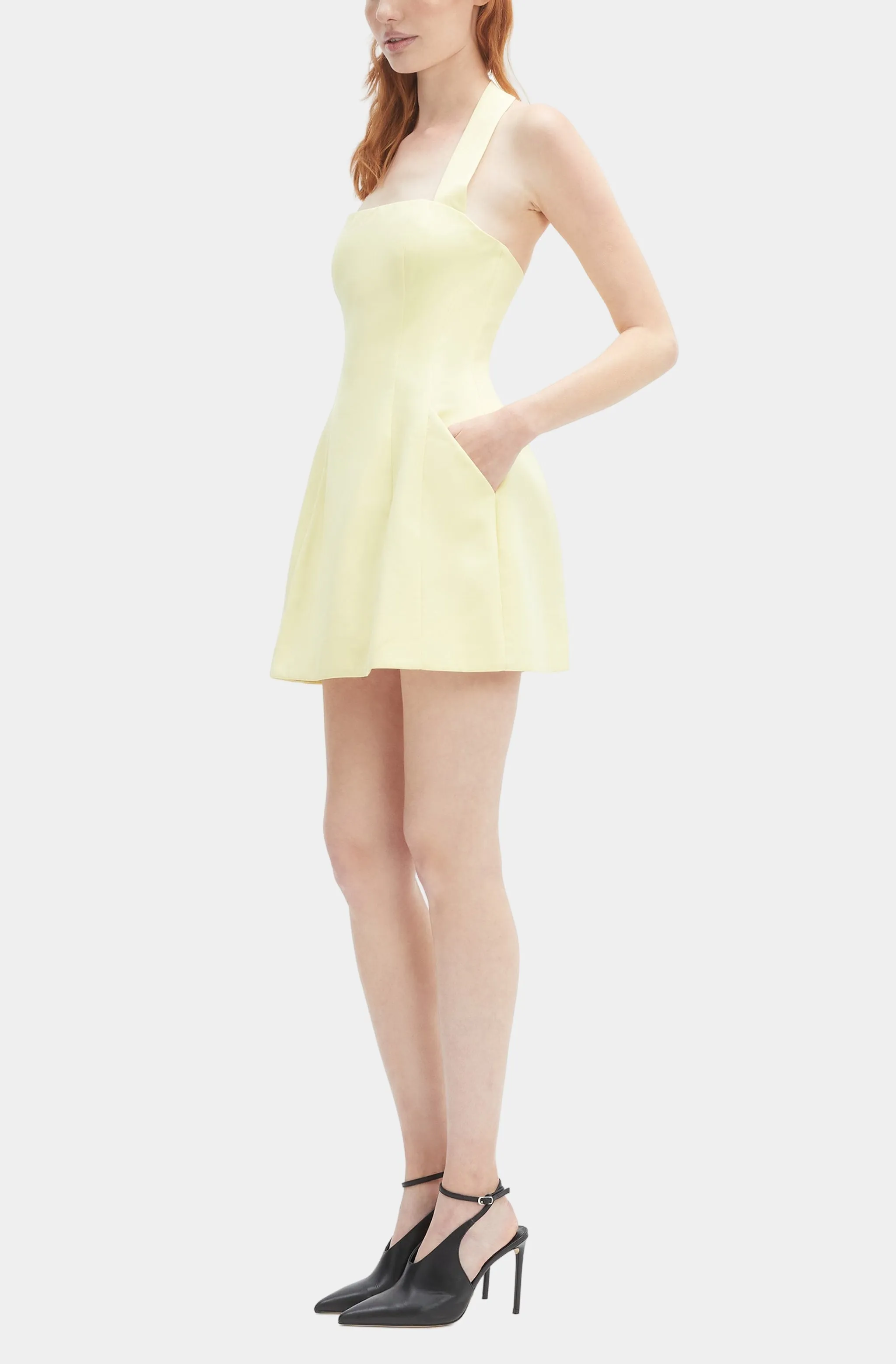 Nevelle Hourglass Halter Dress
