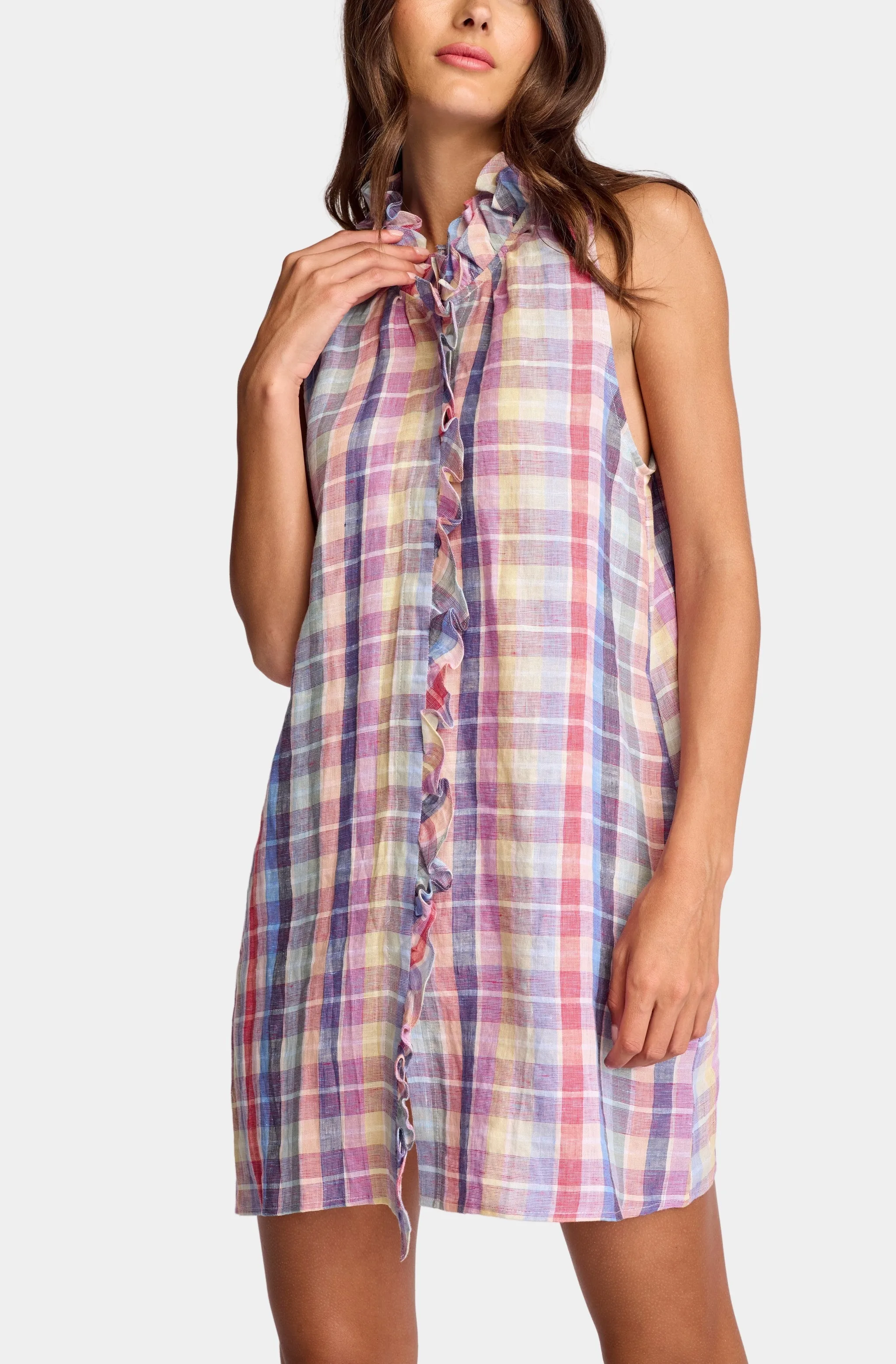 Plaid Gaelle Dress