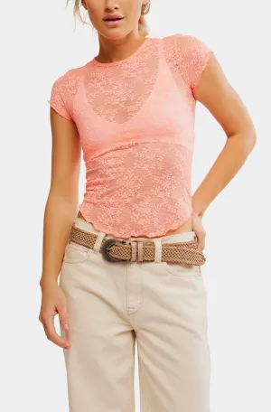 Ready To Go Lace Tee