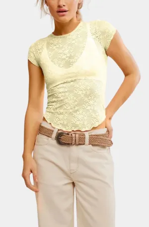 Ready To Go Lace Tee
