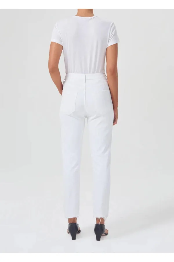 Riley High Rise Straight Crop