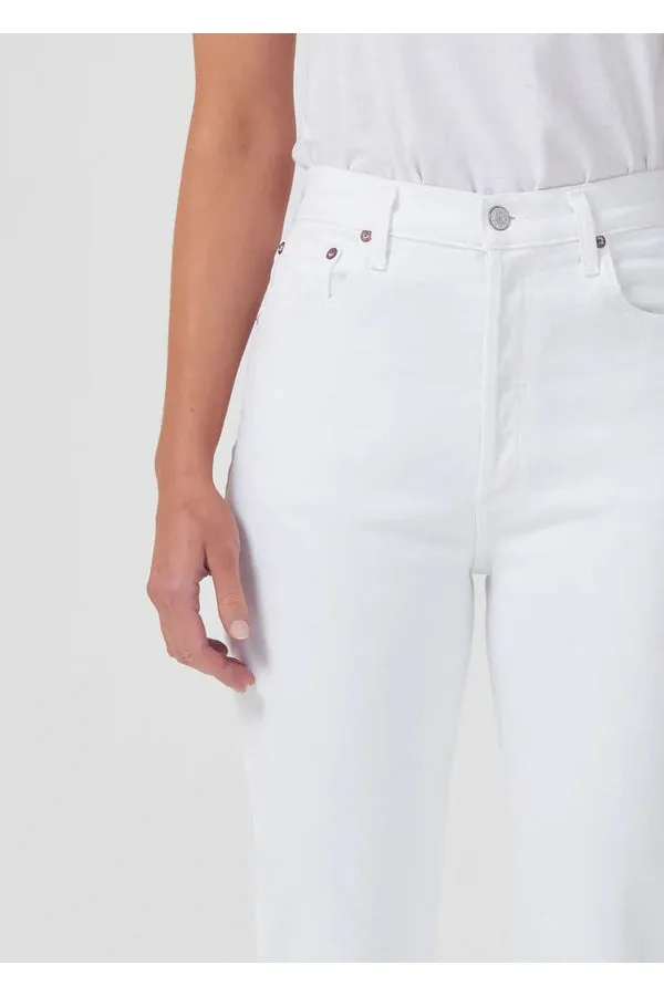 Riley High Rise Straight Crop