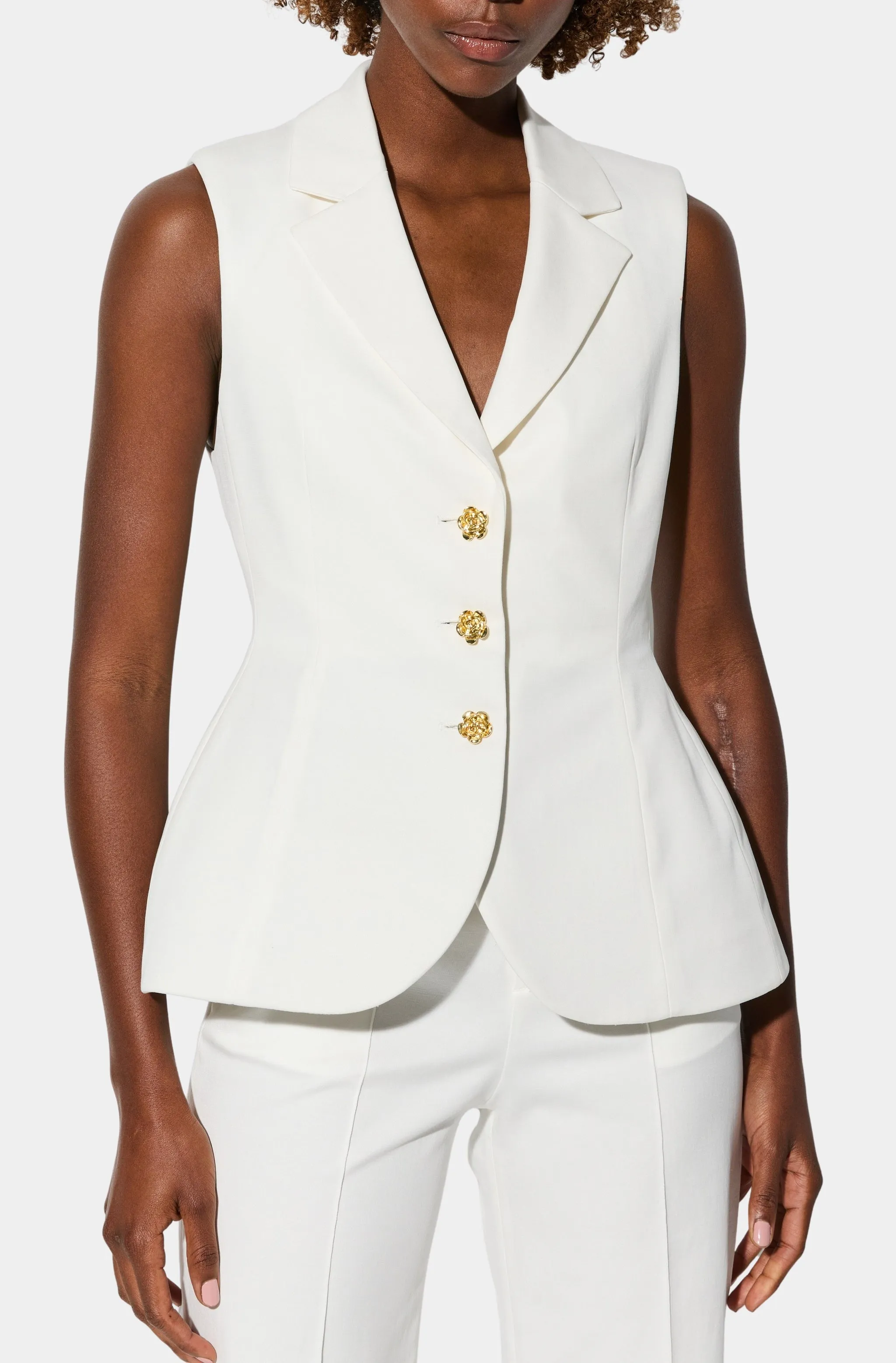 Sammie Sculpted Blazer Vest