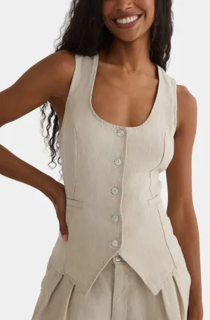 Scoop Neck Vest
