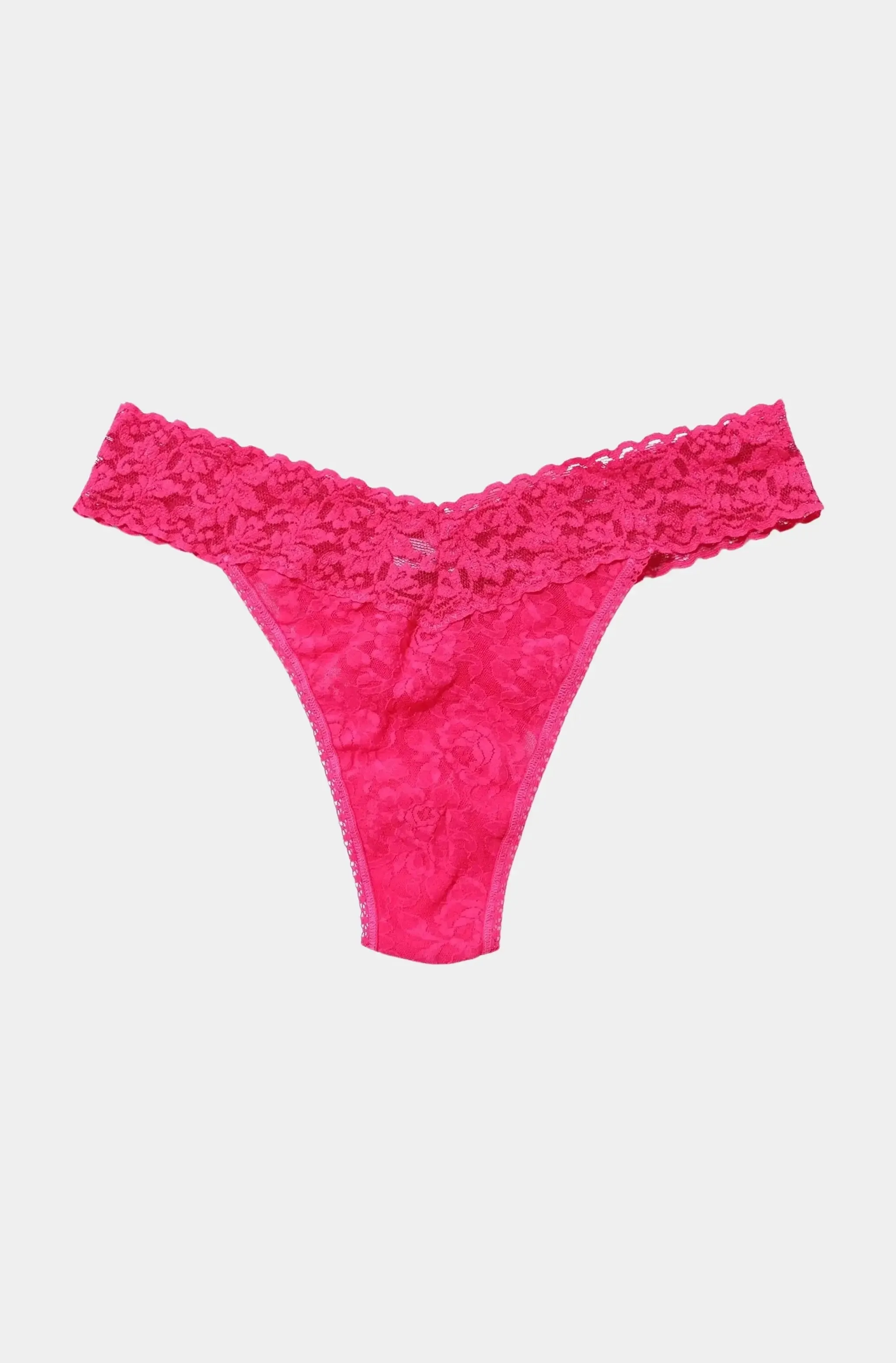 Signature Lace Original Rise Thong
