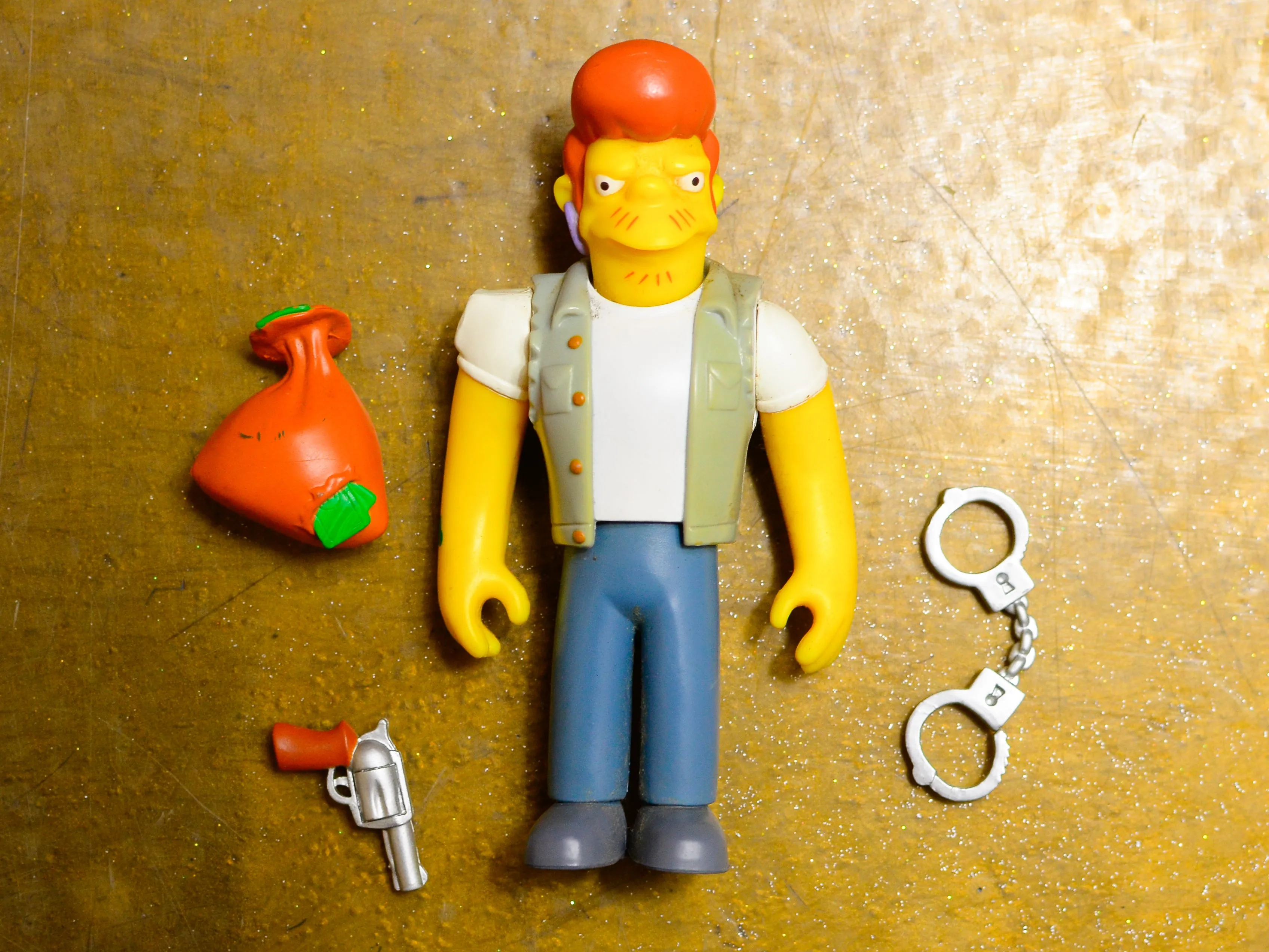 Snake - Playmates Simpsons World Of Springfield Vintage Figure