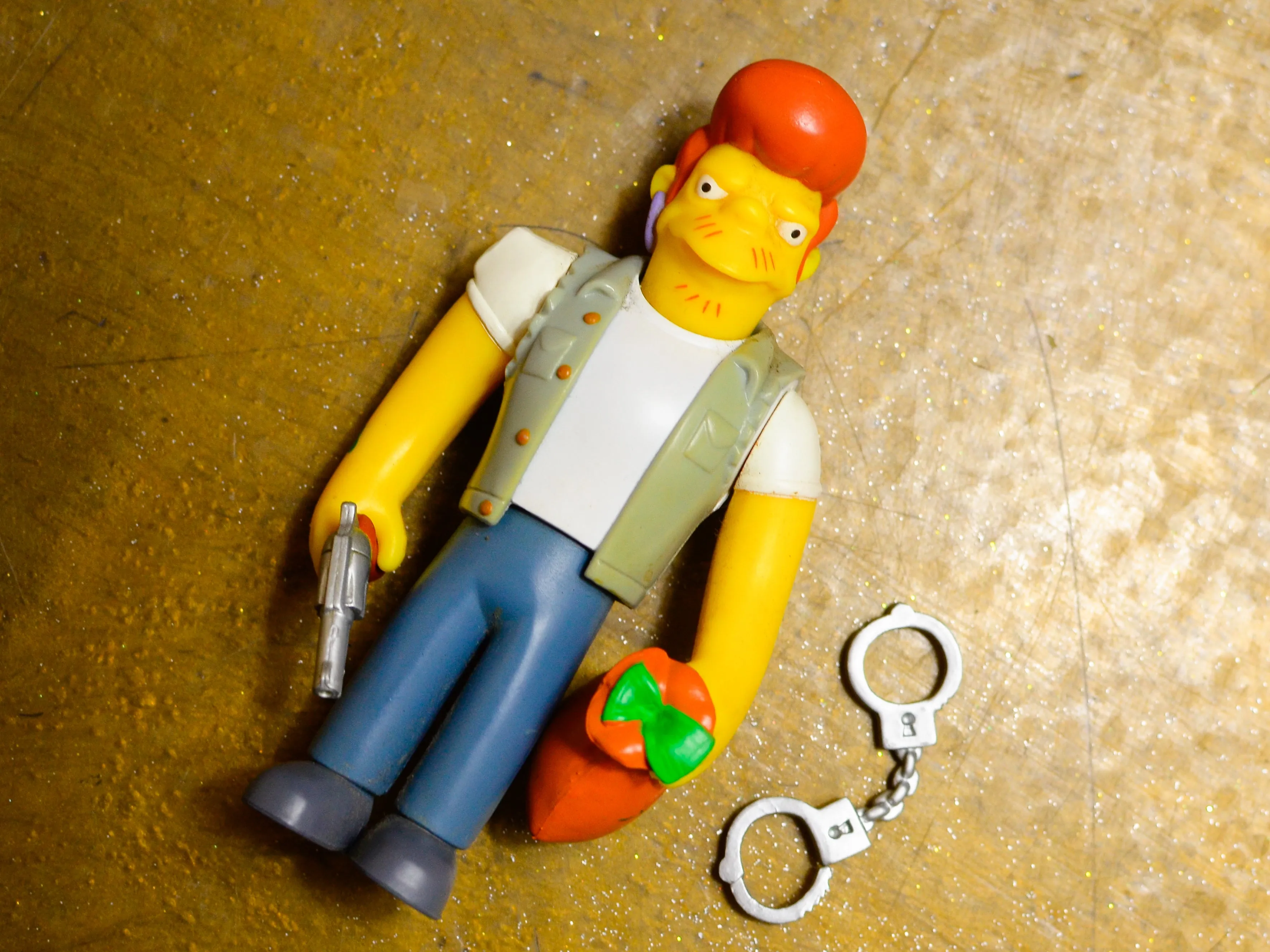 Snake - Playmates Simpsons World Of Springfield Vintage Figure