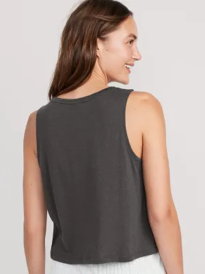 Sunday Sleep Pajama Tank Top for Women Old-Navy
