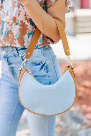 Take Your Pick Light Blue Purse
