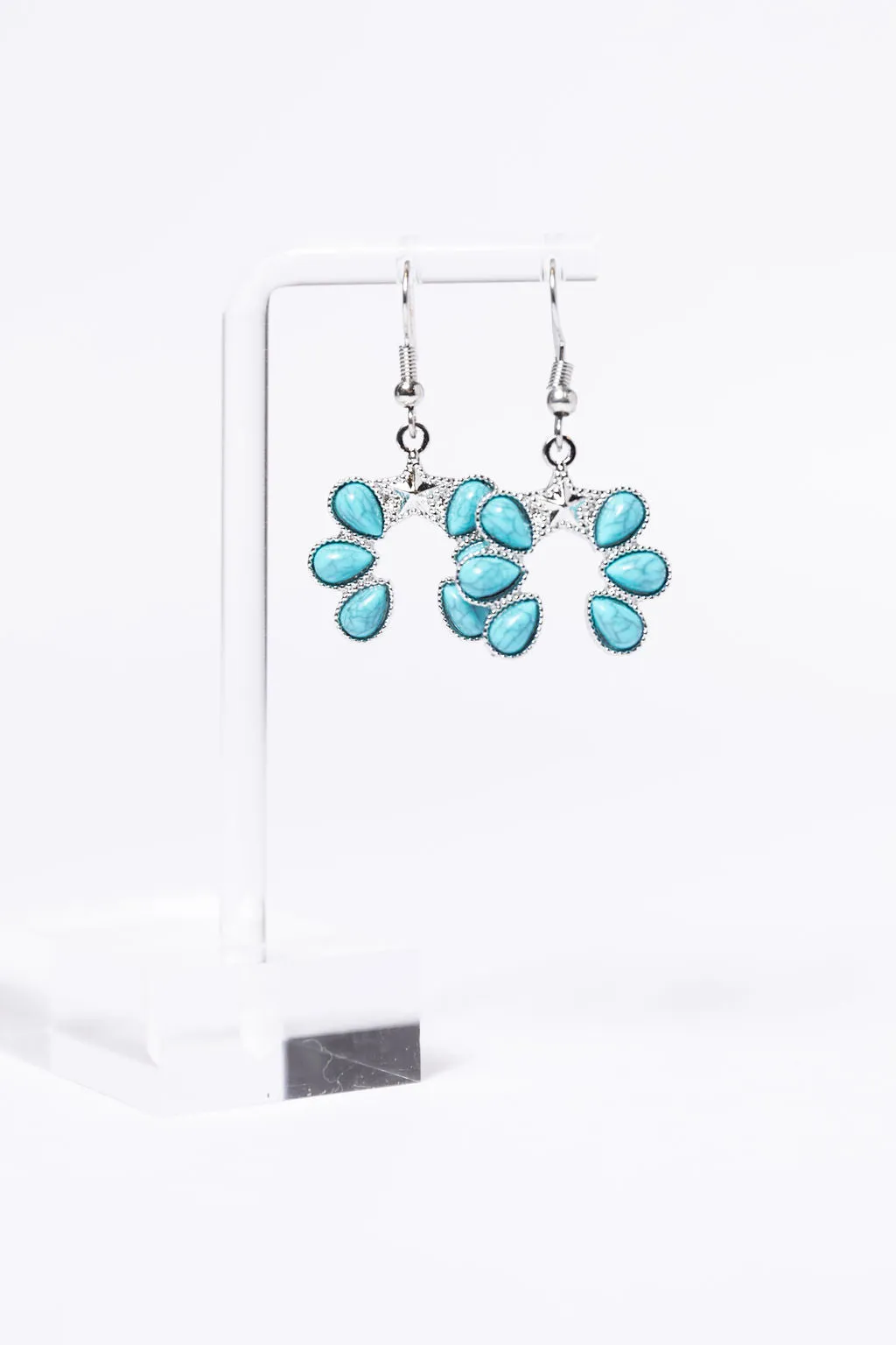 Turquoise Horseshoe Earrings SALE