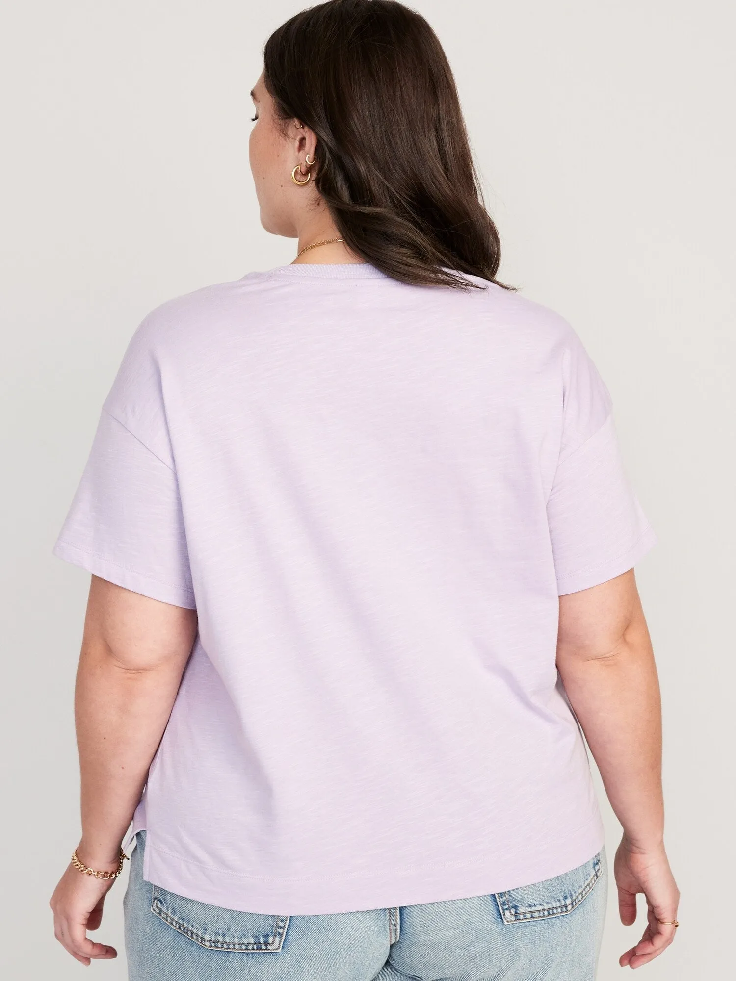 Vintage Slub-Knit T-Shirt for Women