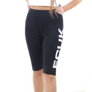Women's Logo Print Cropped Legging,Black