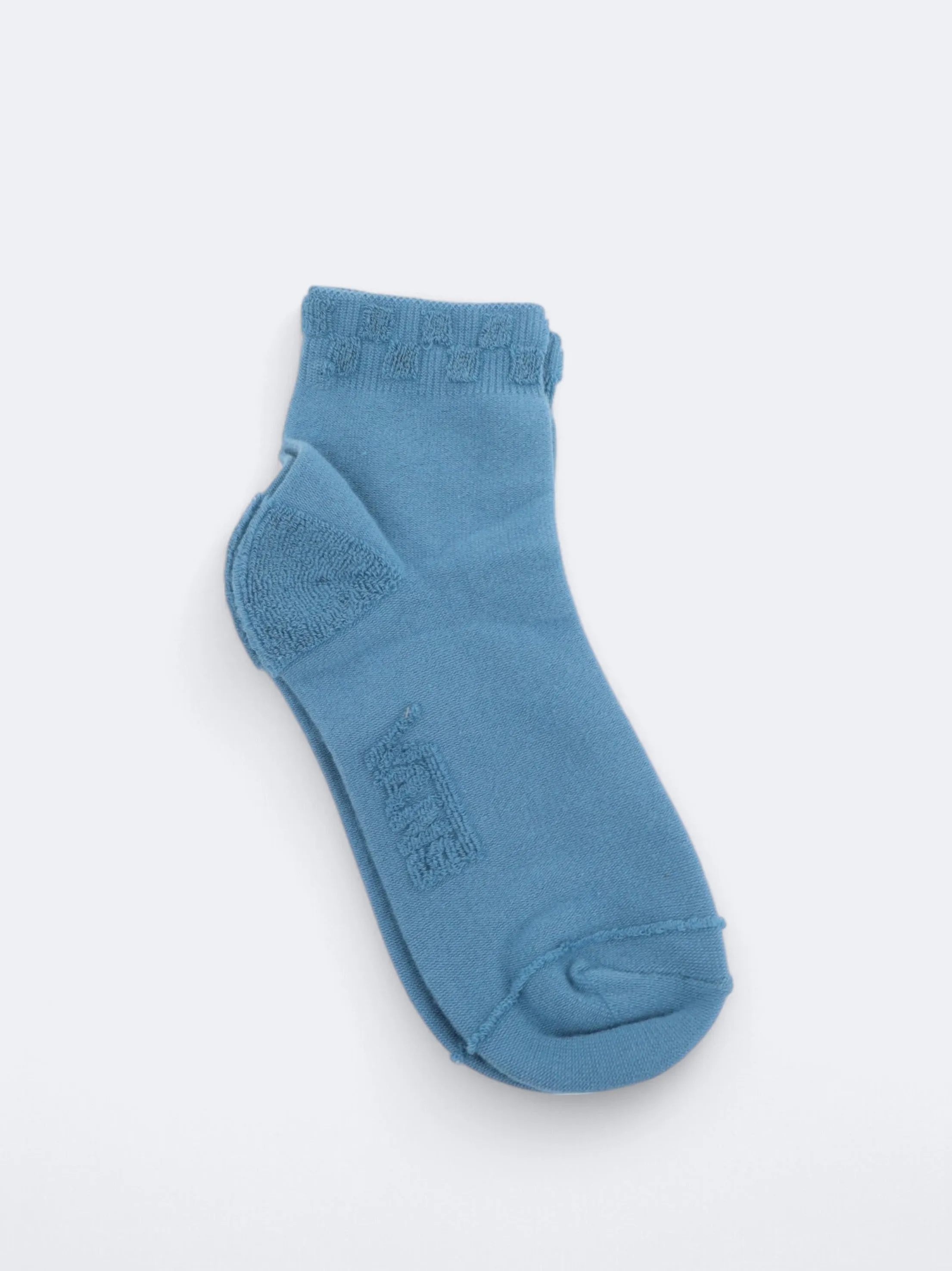 Women's Plain Socks,Blue